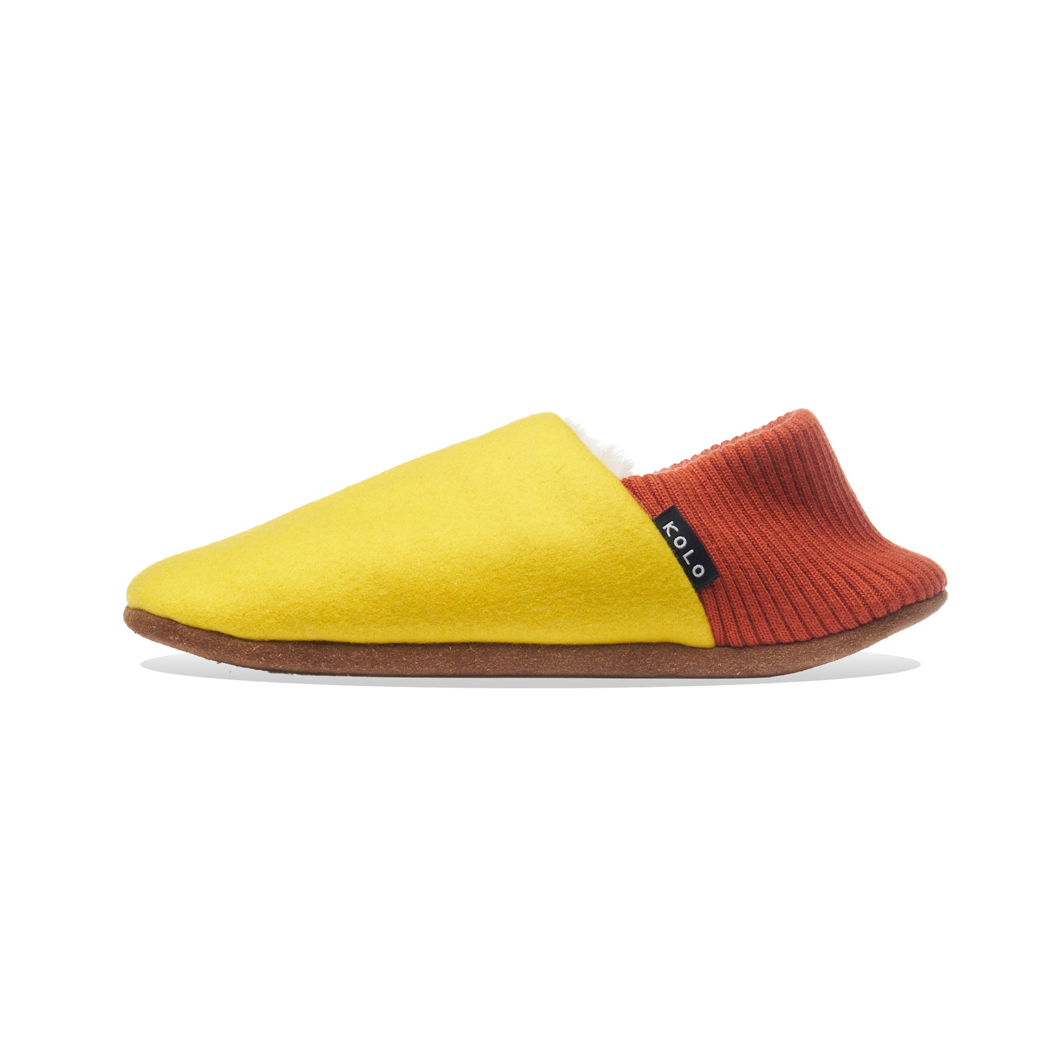 Burel Wool House Shoes - Fur-Lined