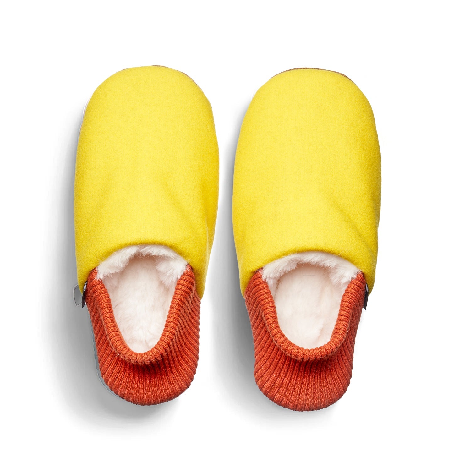 Burel Wool House Shoes - Fur-Lined
