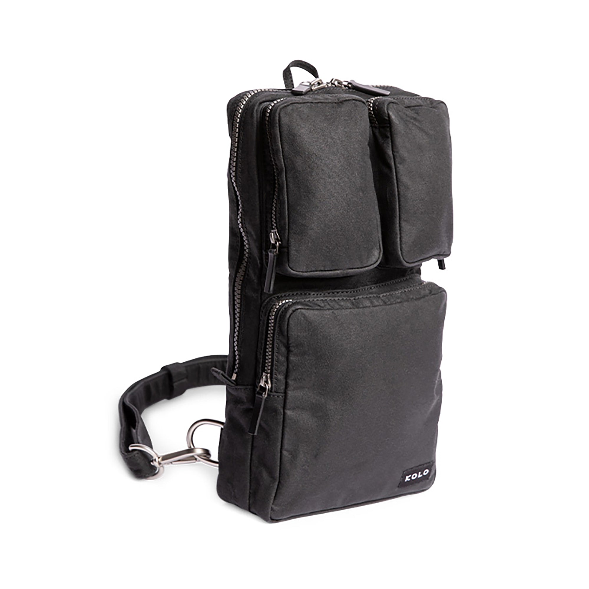 black colby sling bag