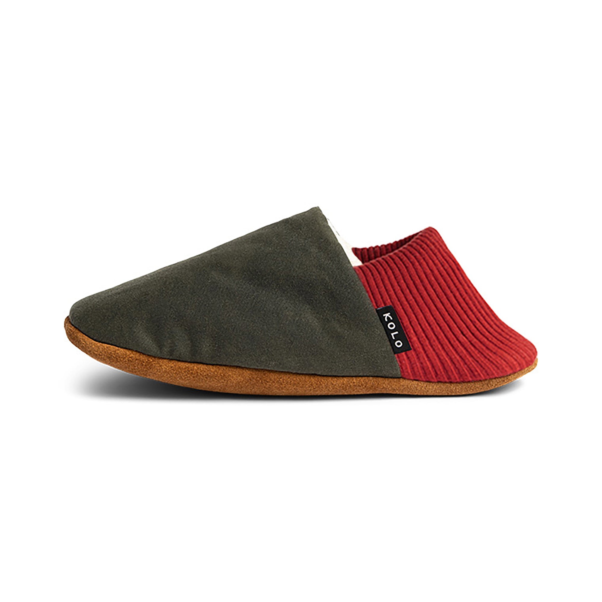 Aberdeen Waxed Canvas House Shoes - Sherpa-Lined