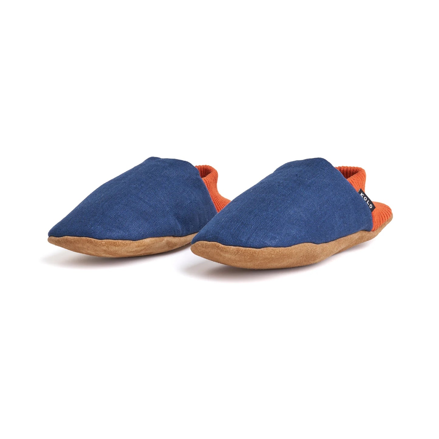 Damson Linen House Shoes