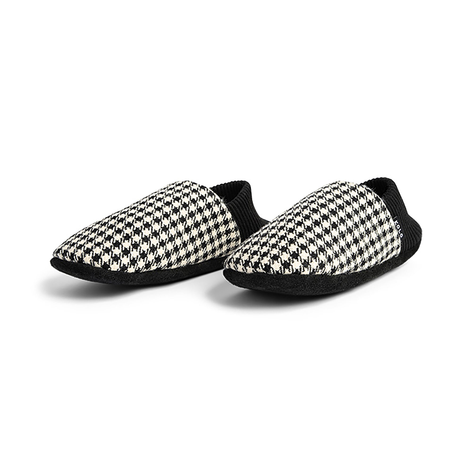 Finn Tweed House Shoes - Fur-Lined