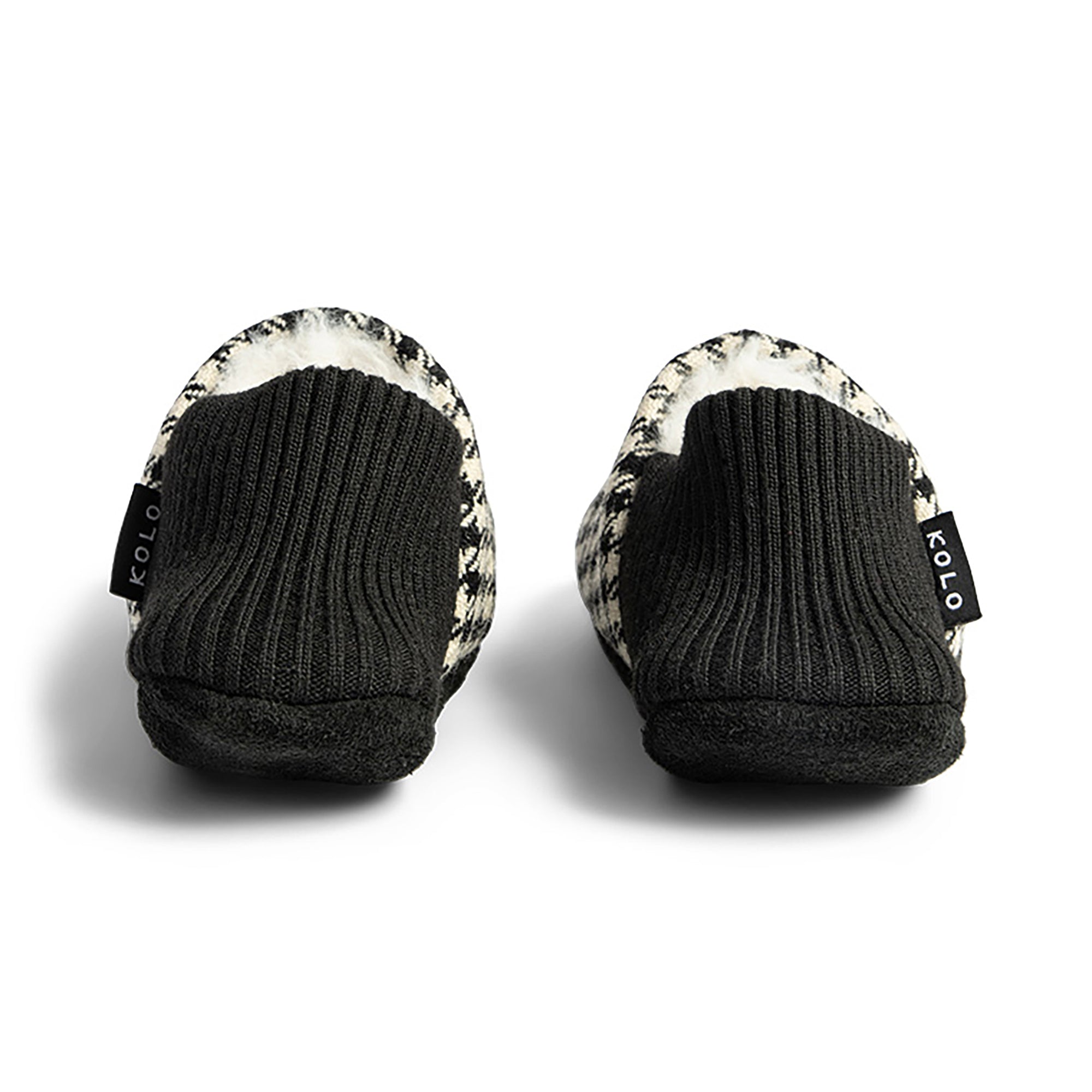 Finn Tweed House Shoes - Fur-Lined