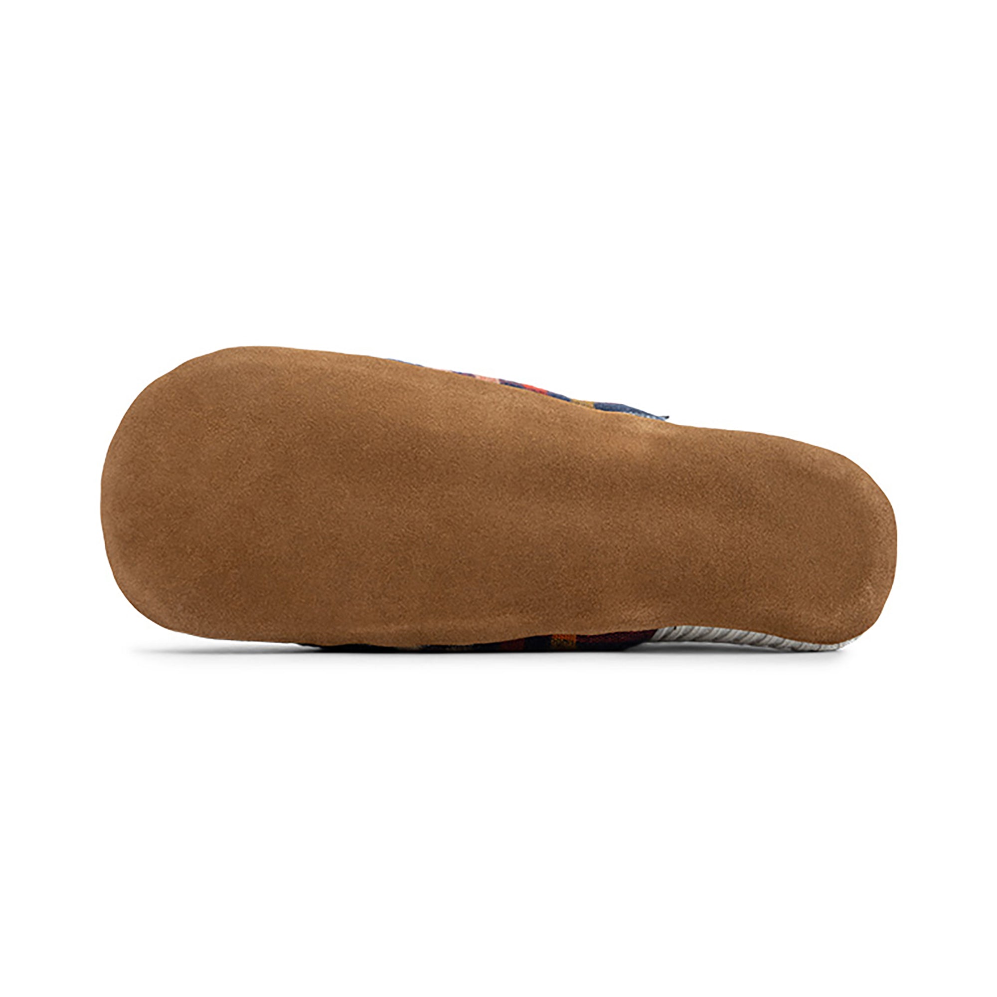 Nico Chamois Plaid House Shoes - Sherpa-Lined