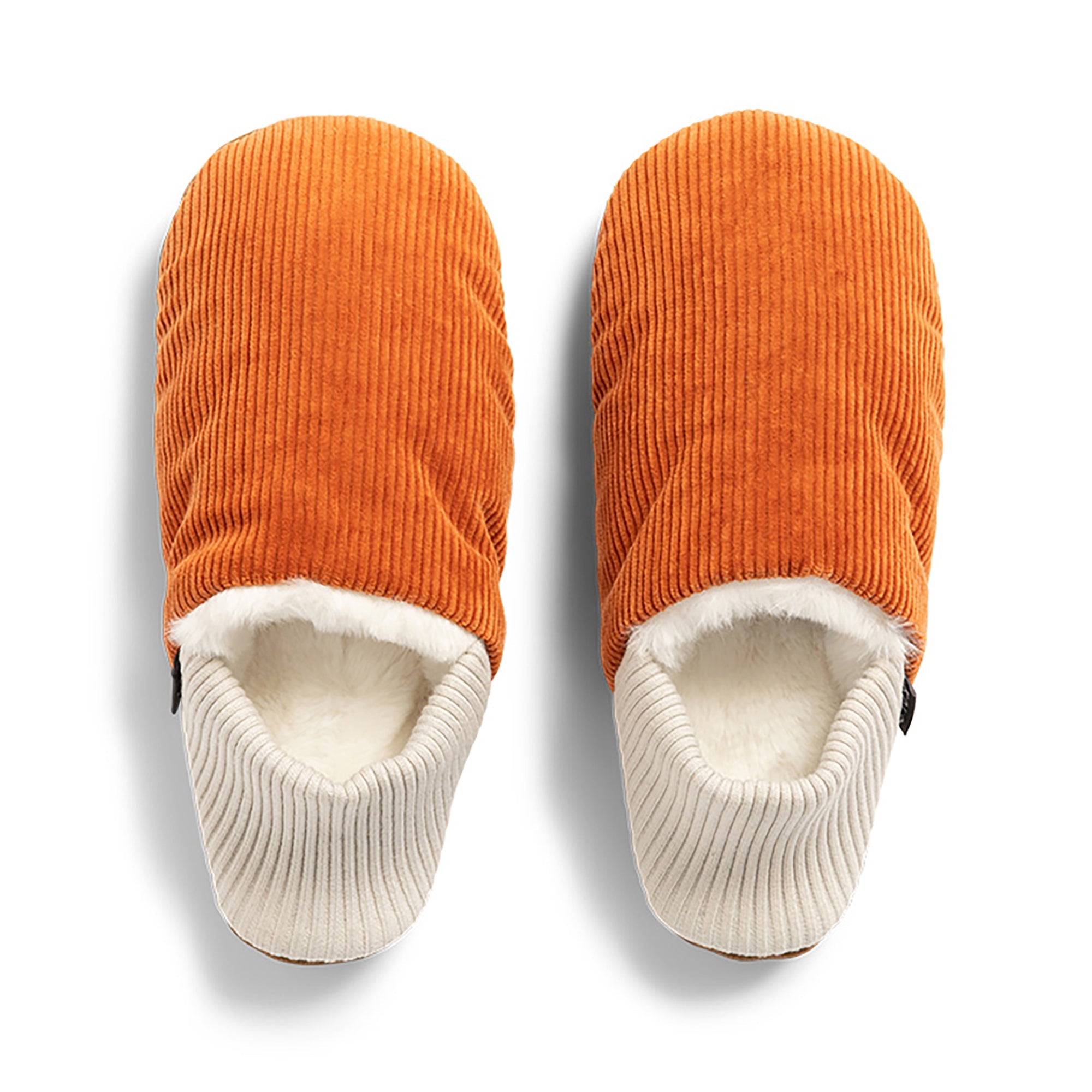 Willer Corduroy House Shoes - Fur-Lined