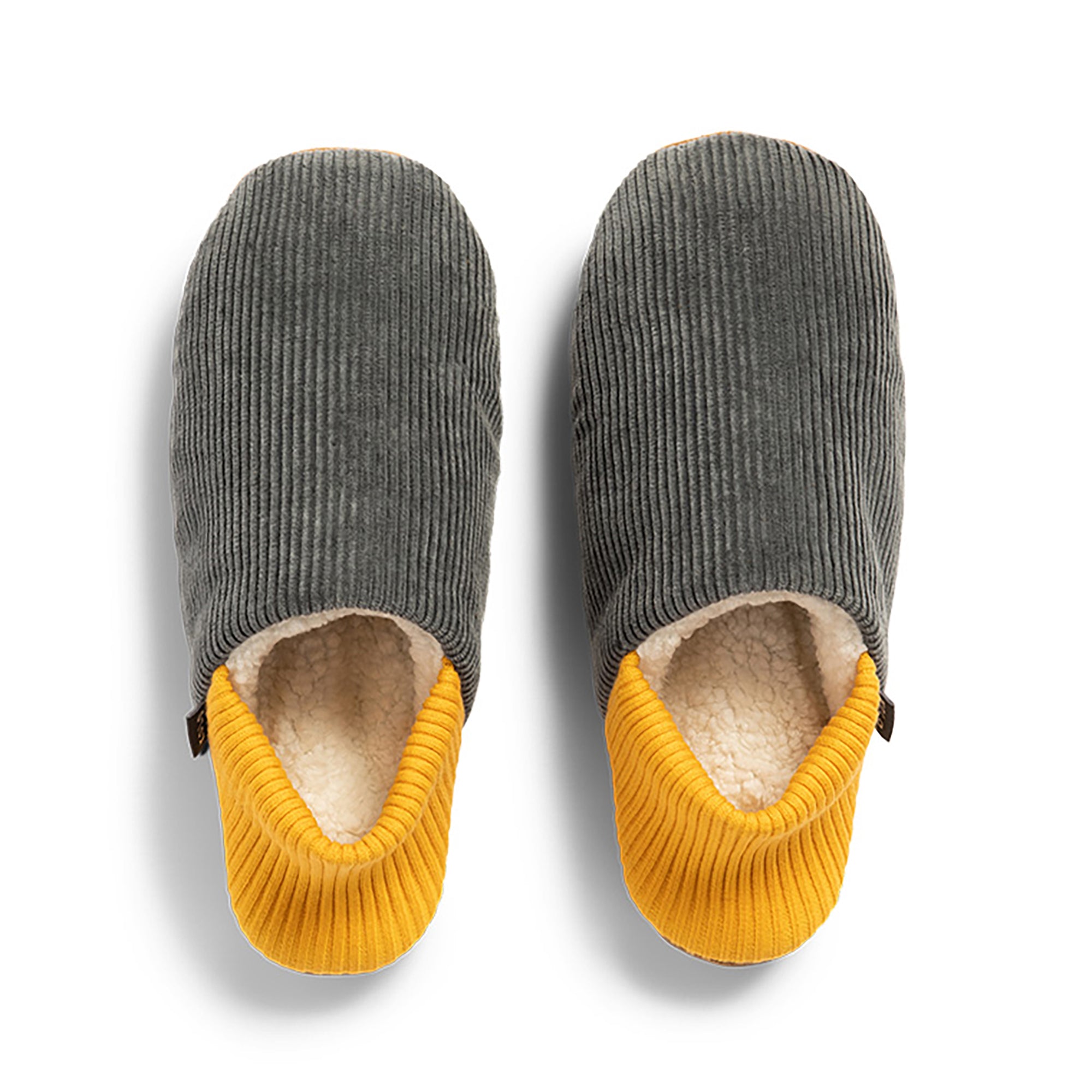 Willer Cord House Shoes - Sherpa-Lined