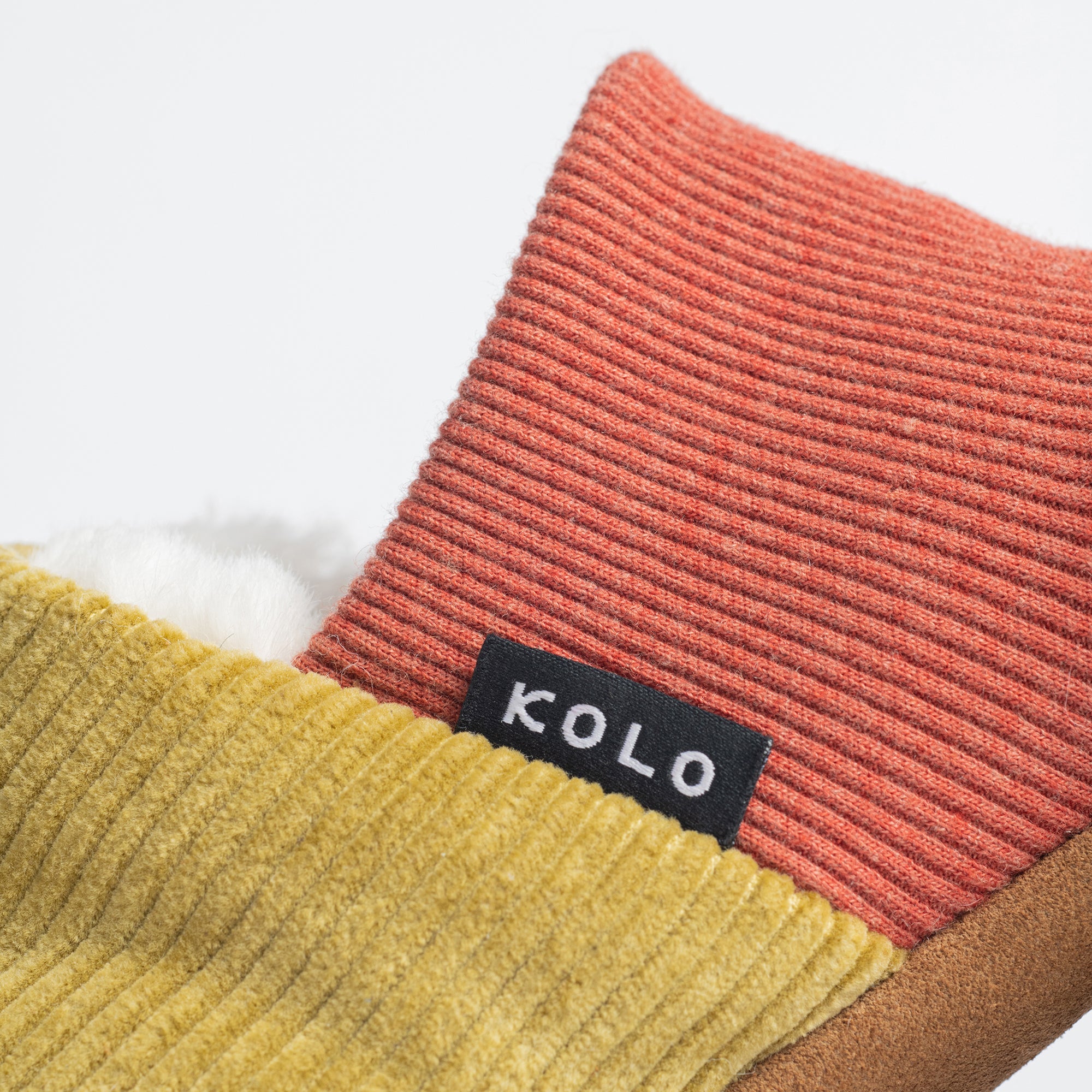 Willer Corduroy House Shoes - Fur-Lined
