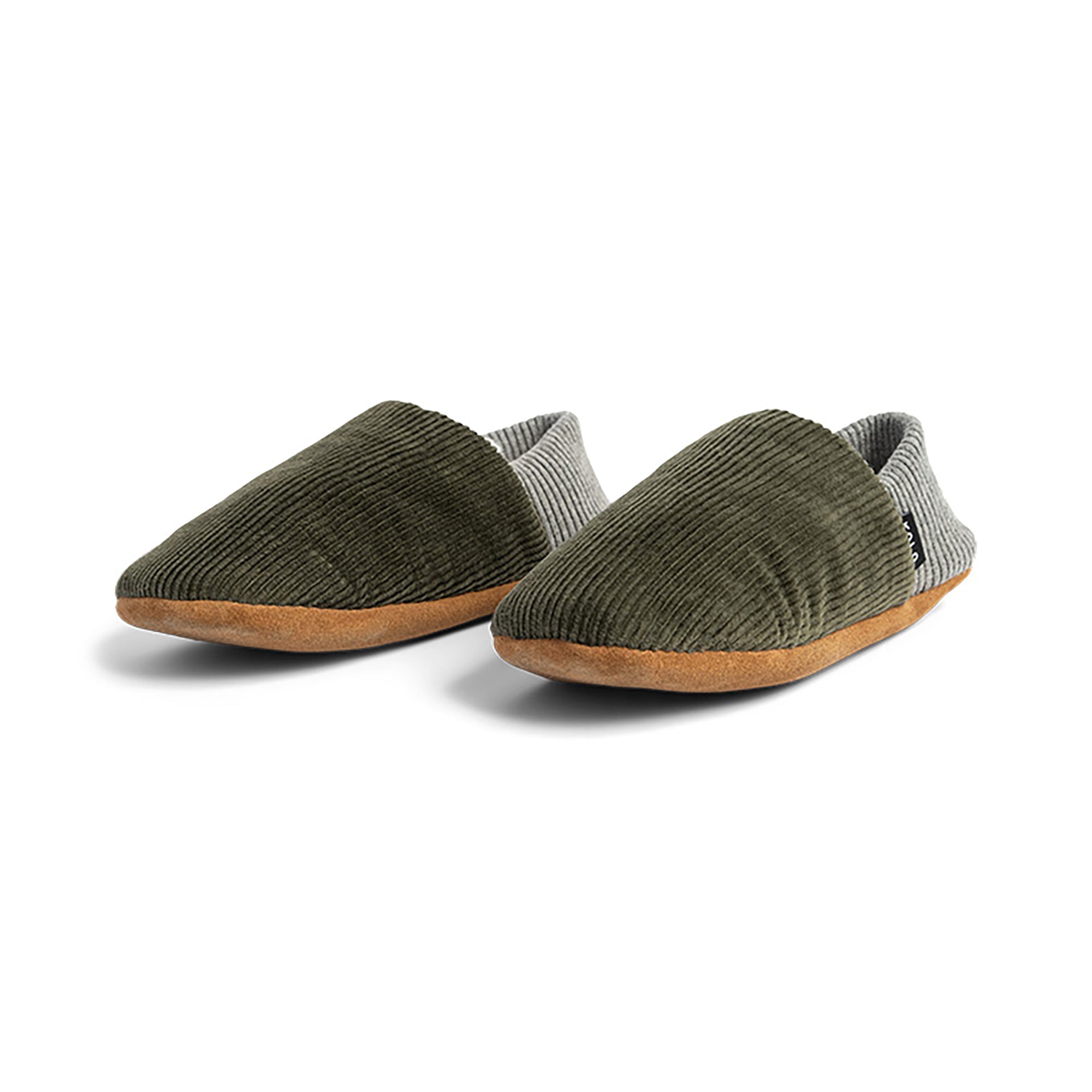 Willer Corduroy House Shoes - Fur-Lined