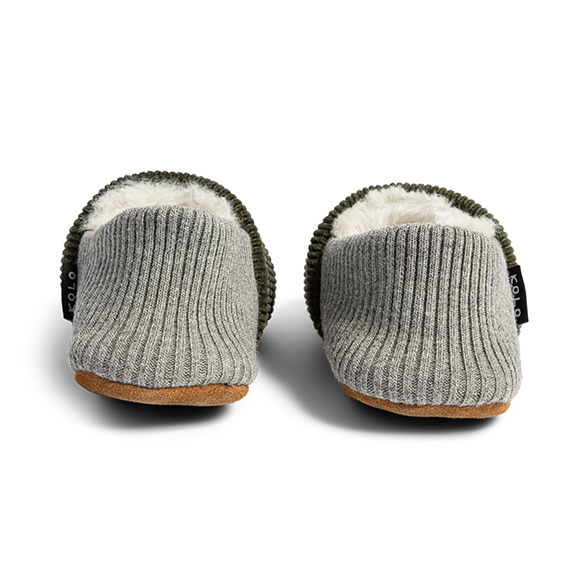 Willer Corduroy House Shoes - Fur-Lined