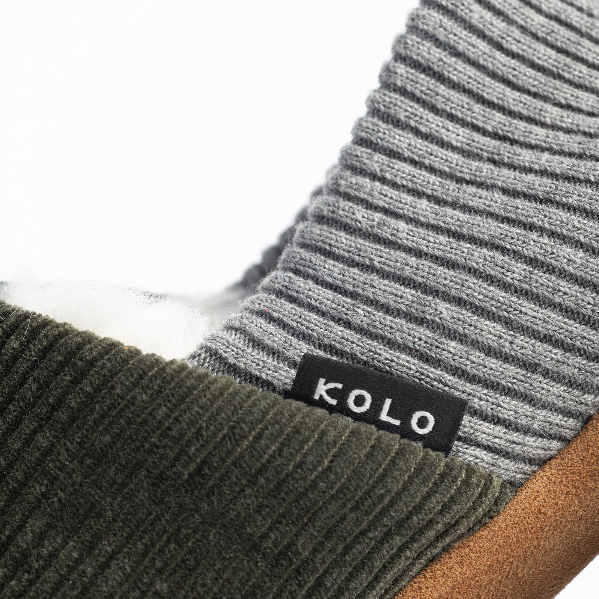 Willer Corduroy House Shoes - Fur-Lined