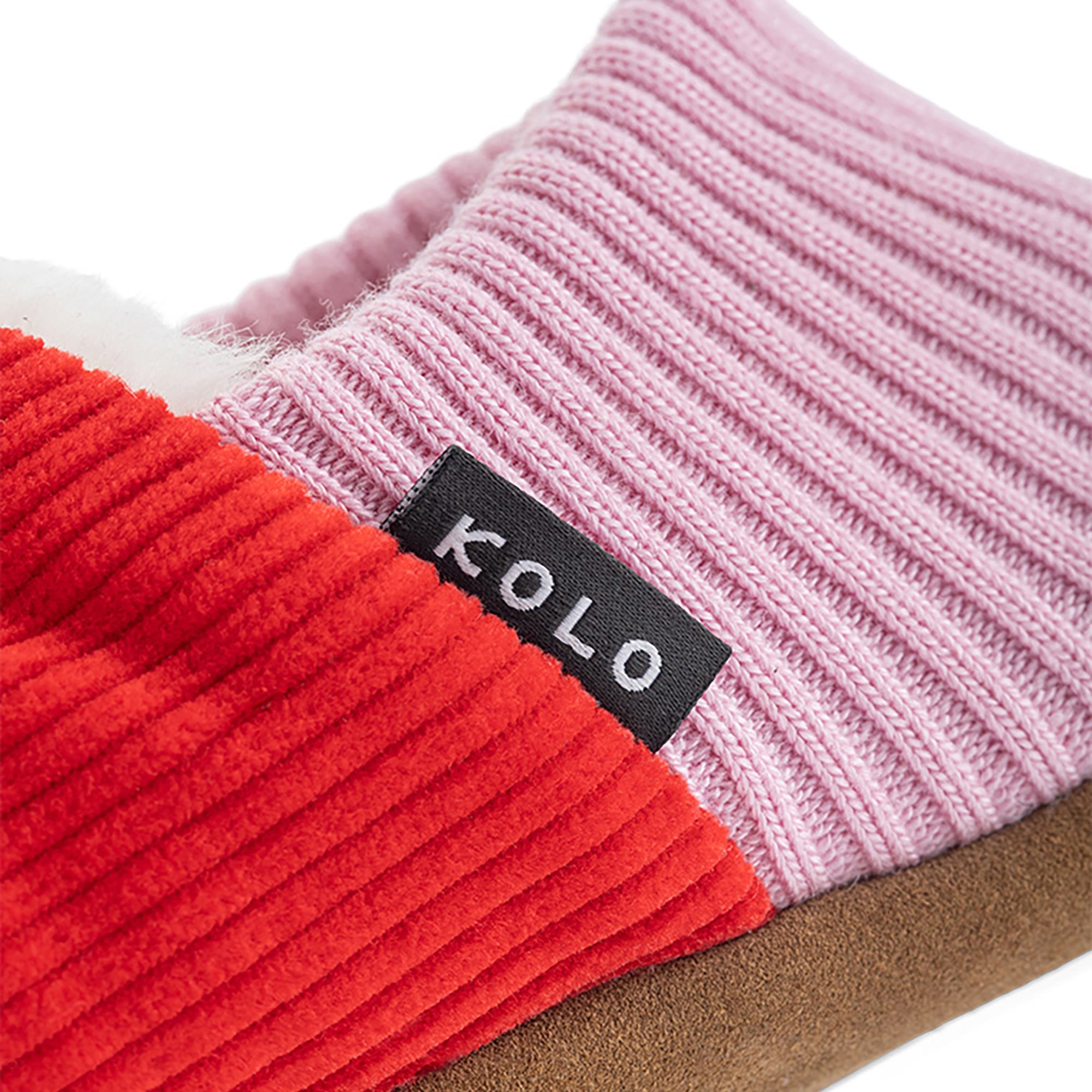 Willer Corduroy House Shoes - Fur-Lined