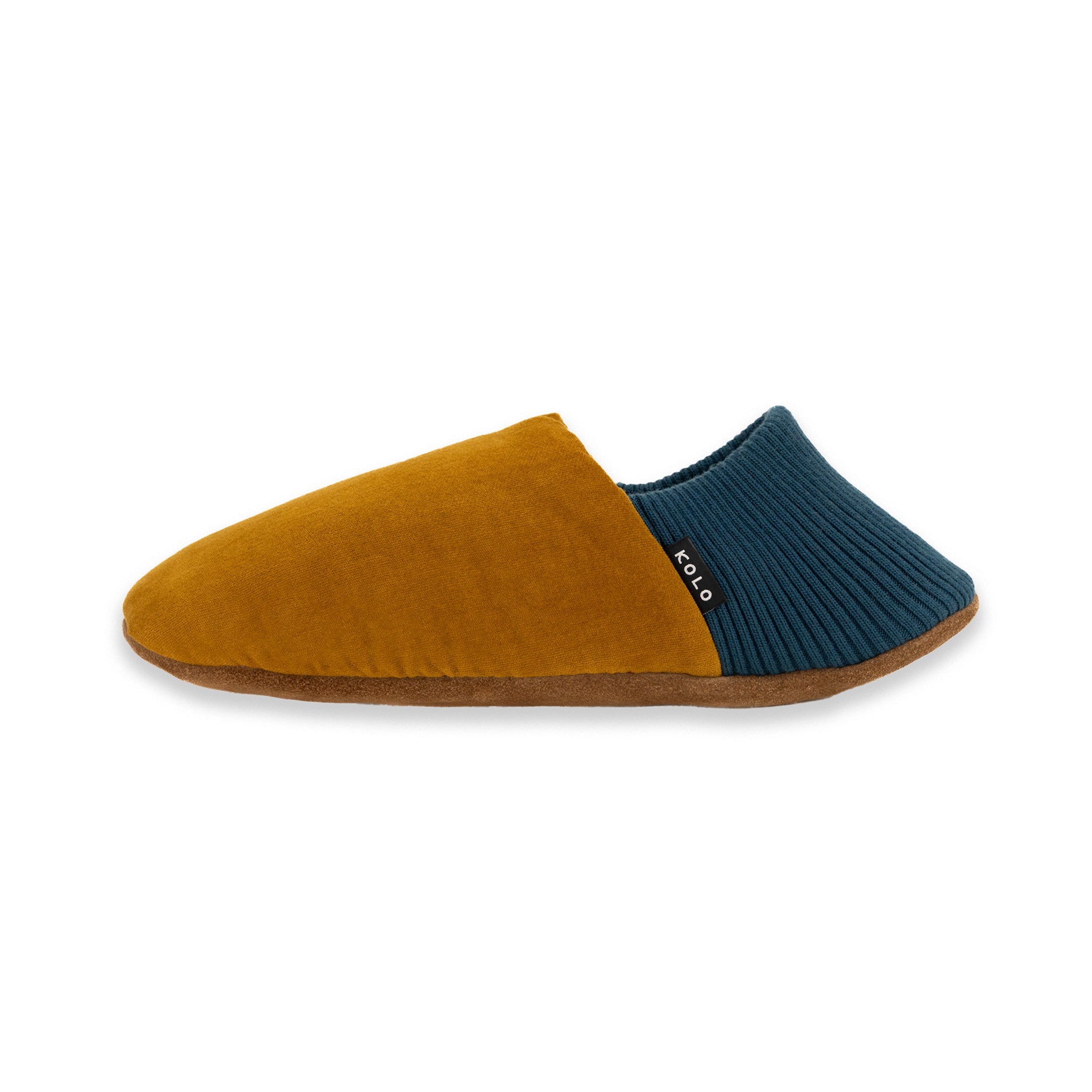 Vannes Velvet House Shoes - Corduroy-Lined